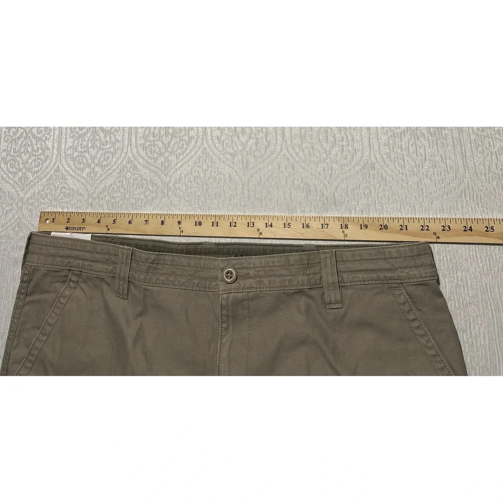 RedHead Mens 44 The Original Trail Head Cargo Shorts‎ Khaki Tan Cotton 6-Pocket